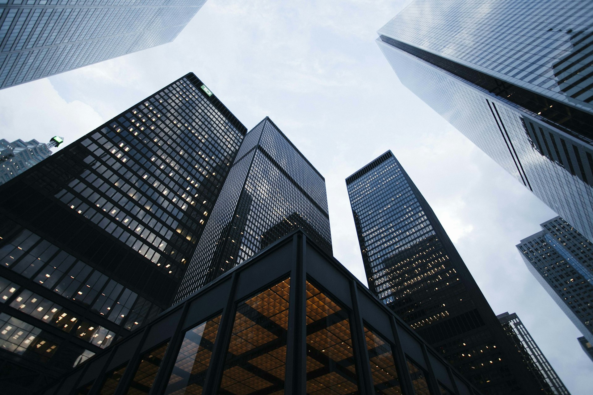 Moderne Architektur und Unternehmenswelt